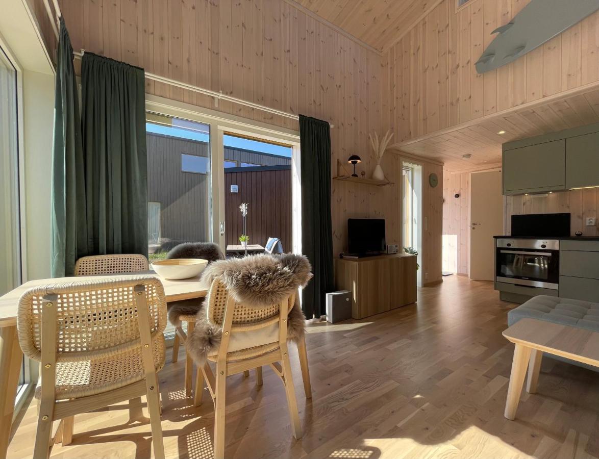 Fresh Hytte Ved Borestranden Med To Soverom Og Hems Klepp Kültér fotó